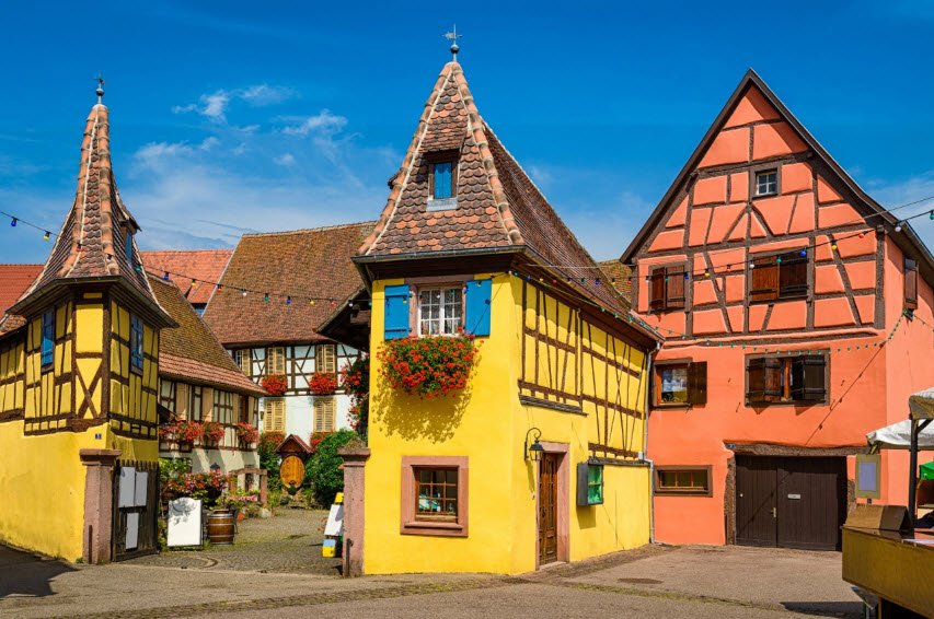 Alsace Villages (e.g. Colmar, Eguisheim), Alsace, Grand Est, France
